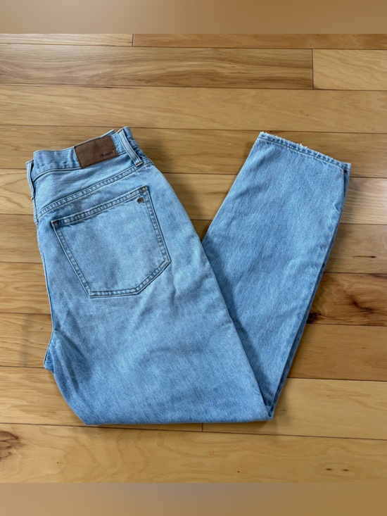 Madewell Denim - Madewell Perfect Vintage Jeans Womens Sz 28 Light Wash Tapered High Rise Denim